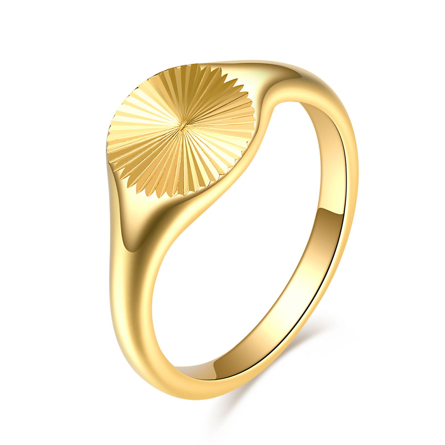 18K Gold Sunshine Ring