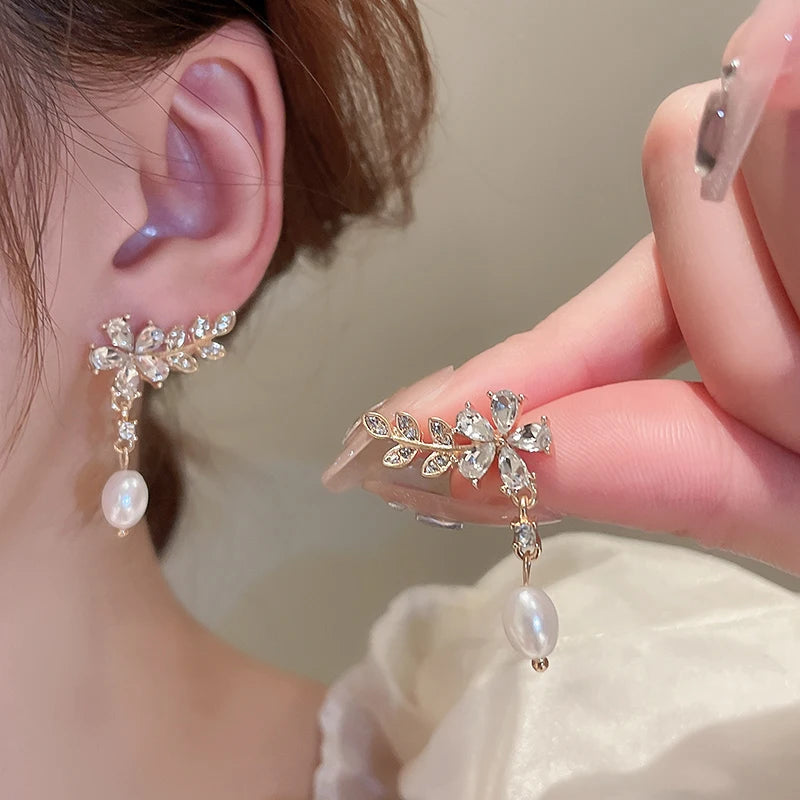Zircon Stud Earrings