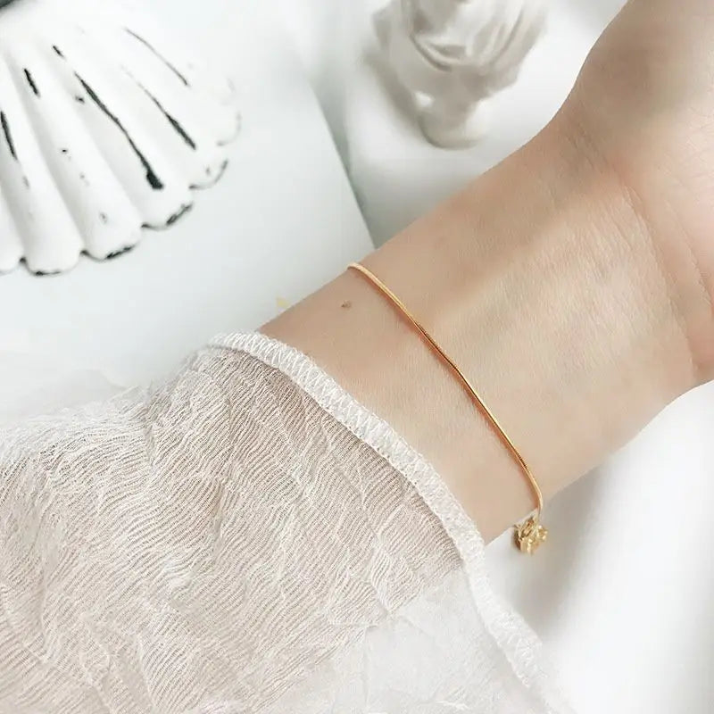 Ultra-fine Snake Chain Bracelet