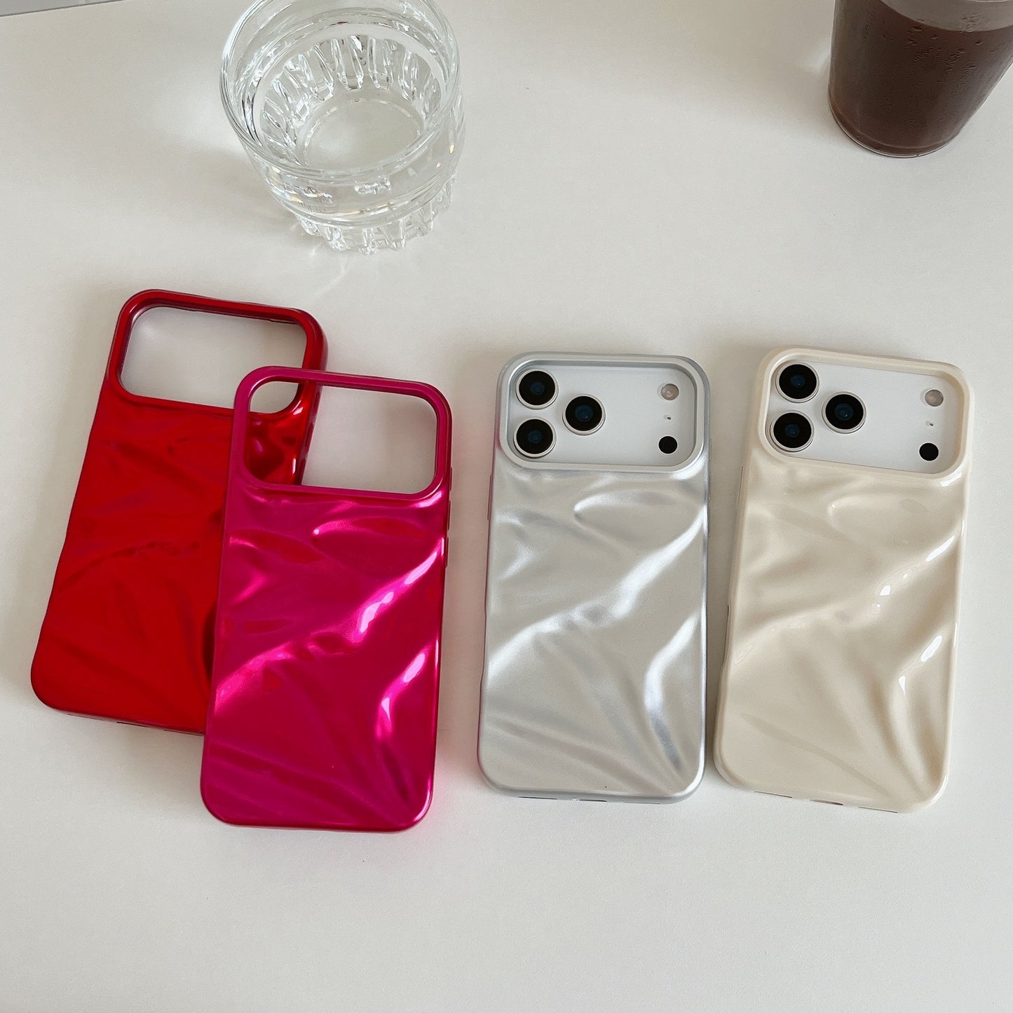 Pleated Pattern Phone Case