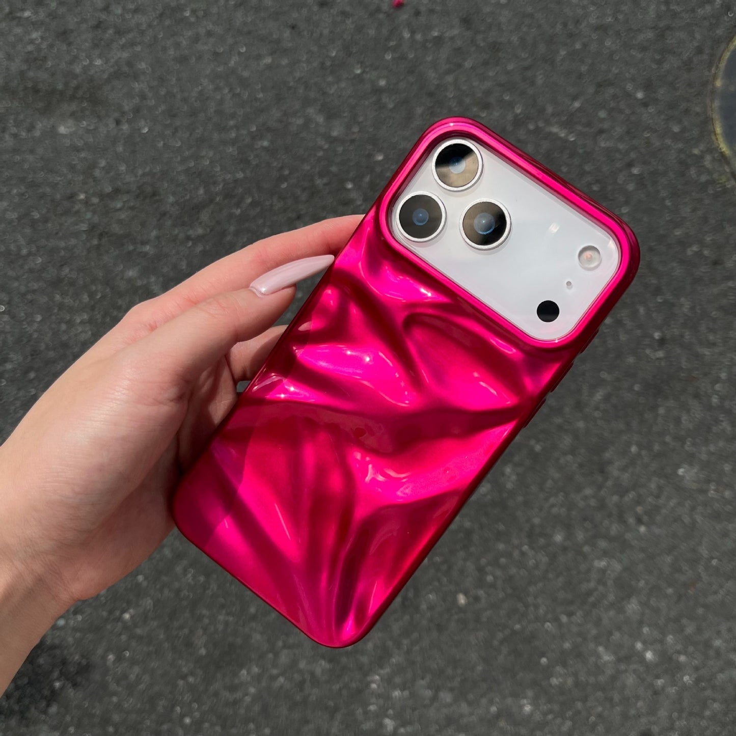 Pleated Pattern Phone Case