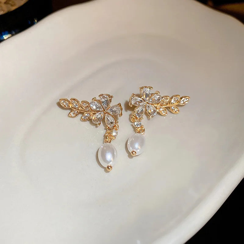 Zircon Stud Earrings