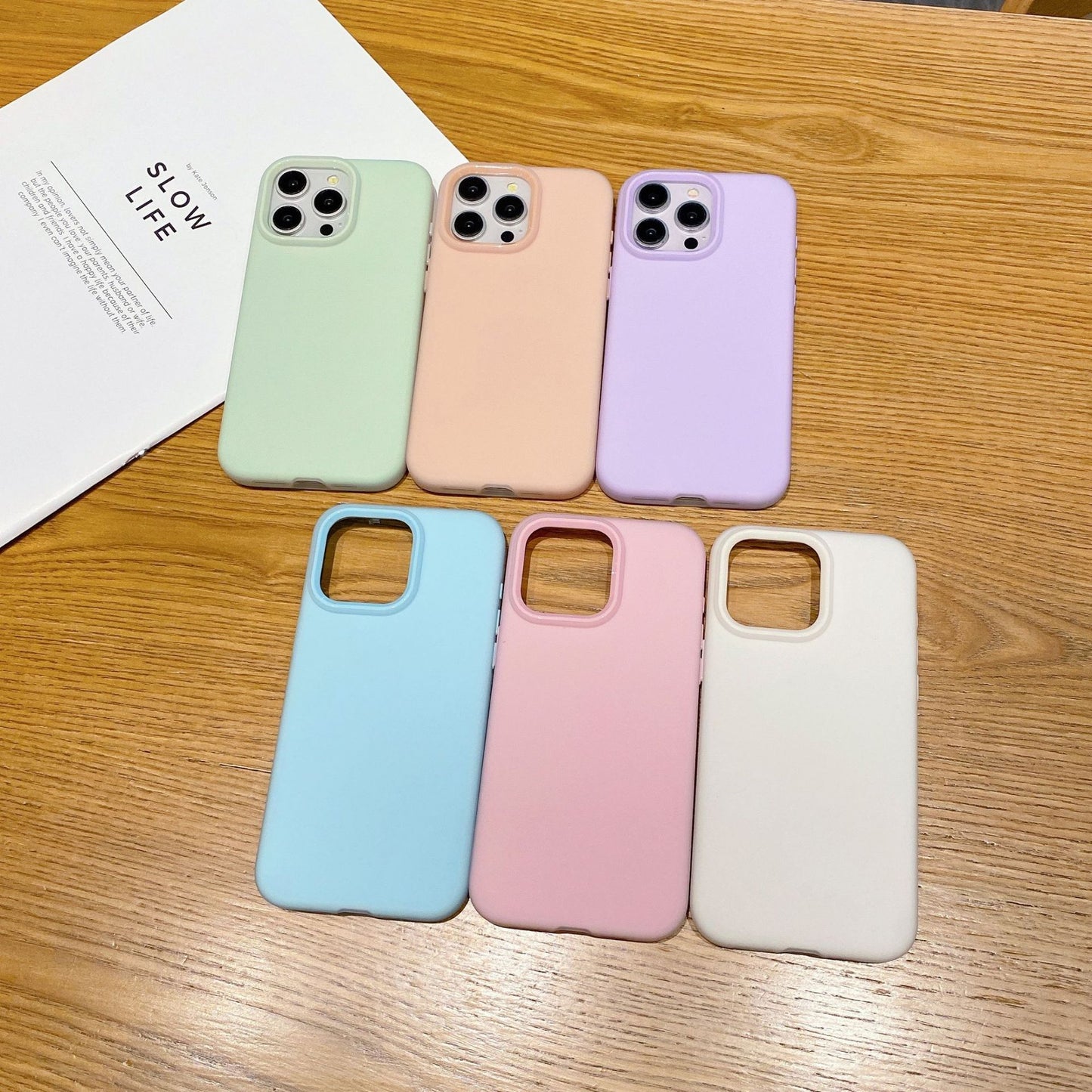 Liquid Silicone Summer Soft Phone Case