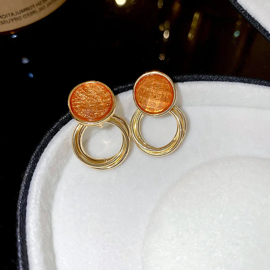 Zircon Stud Earrings