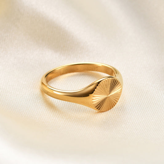 18K Gold Sunshine Ring