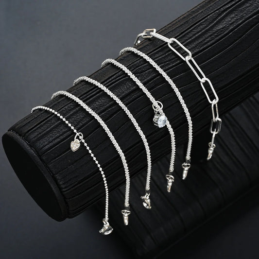 Sparkling Adjustable Bracelet Set