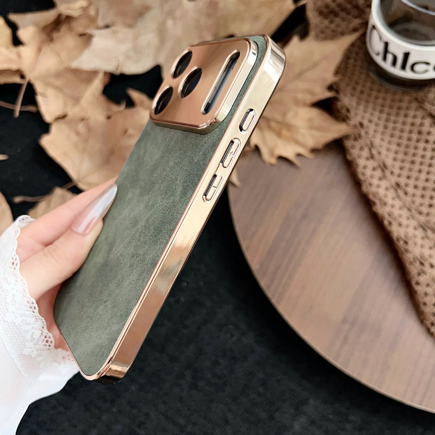 Electroplated Metal Fine Hole Lens Protective Cover