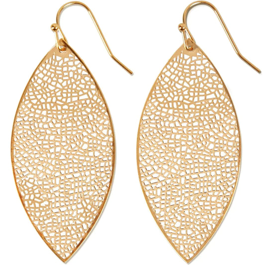 Gold Leaf Earrings