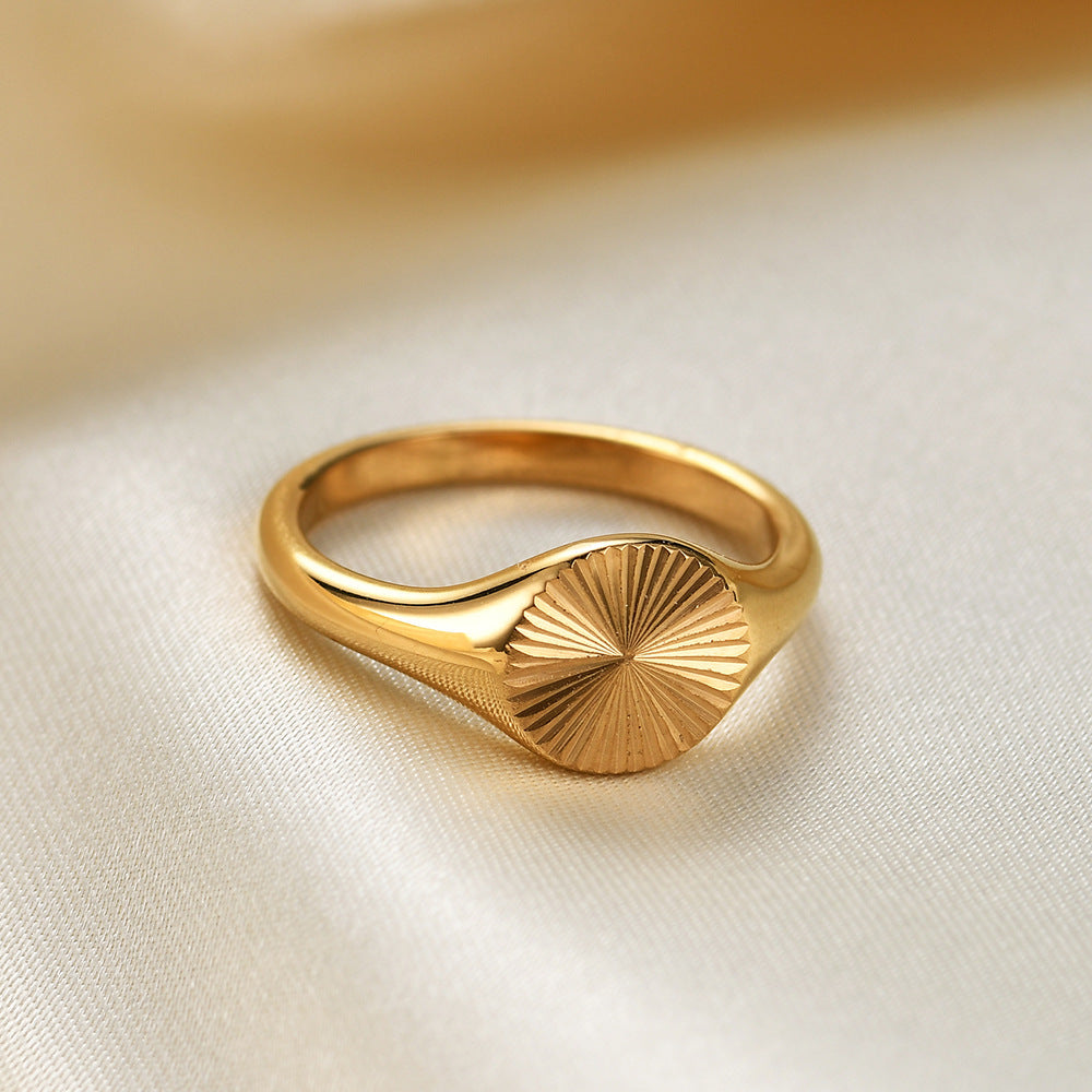 18K Gold Sunshine Ring