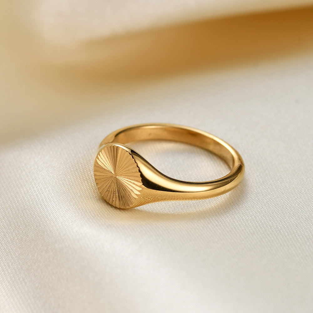 18K Gold Sunshine Ring