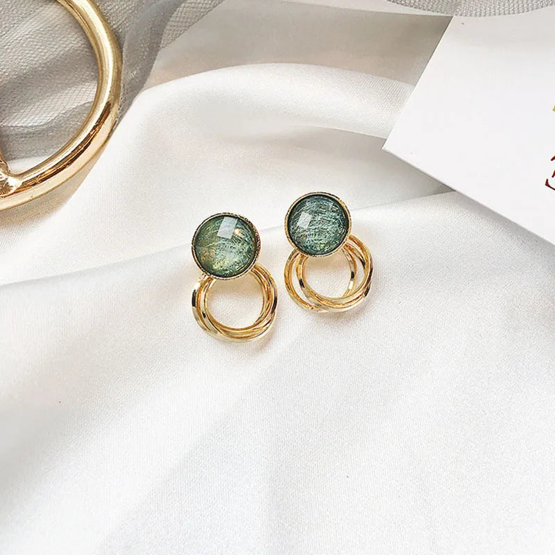Zircon Stud Earrings