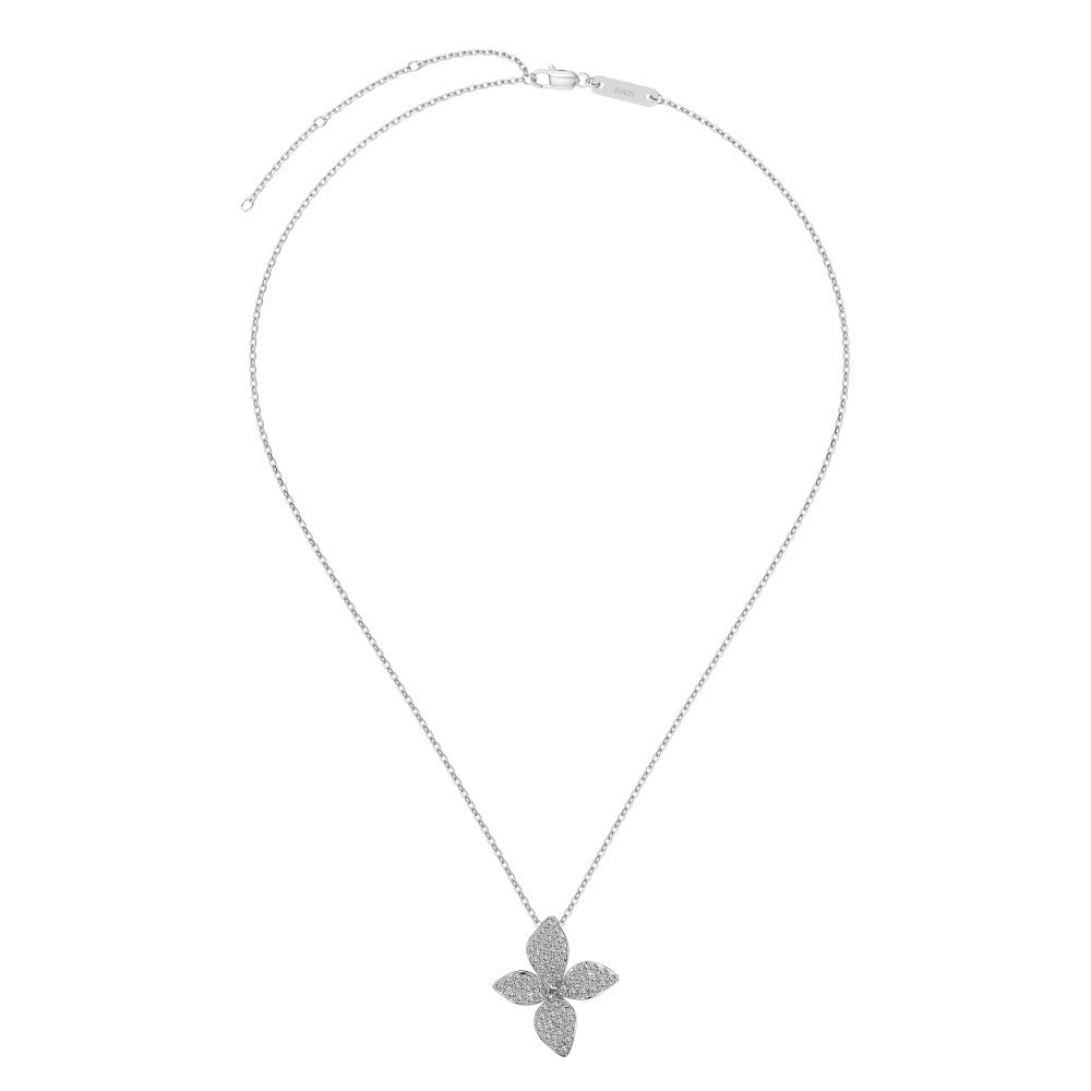 Petal Style Ring, Necklace And Earrings