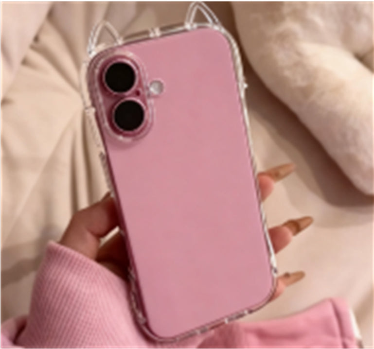 Cat Ears Transparent Phone Case