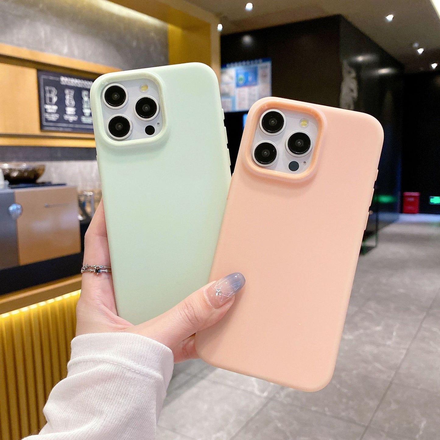 Liquid Silicone Summer Soft Phone Case